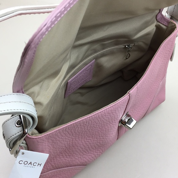 COACH Hamilton Pink Leather Purse - Picture 4 of 8